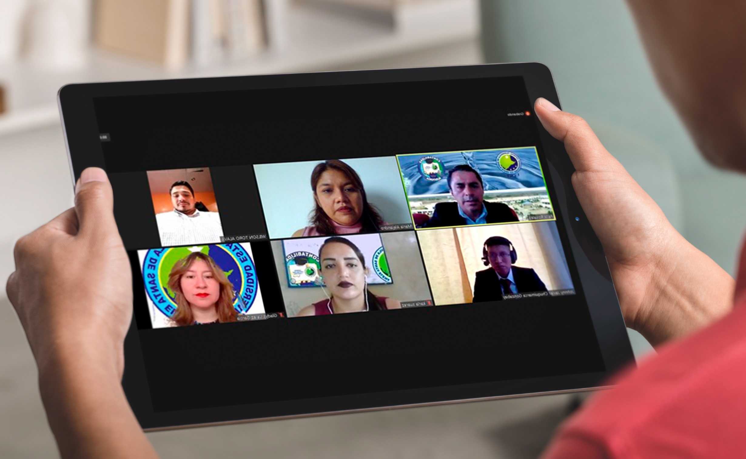 iPad Pro in Hand Mockup 2