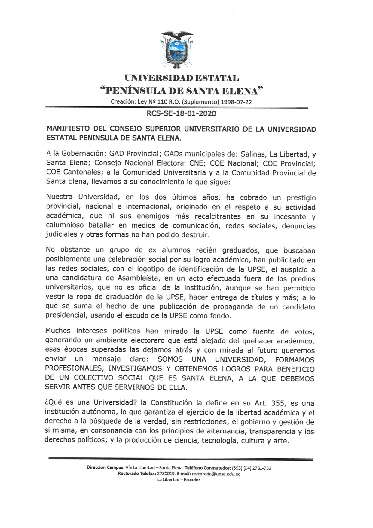 Manifiesto RCS SE 18 01 2020 001