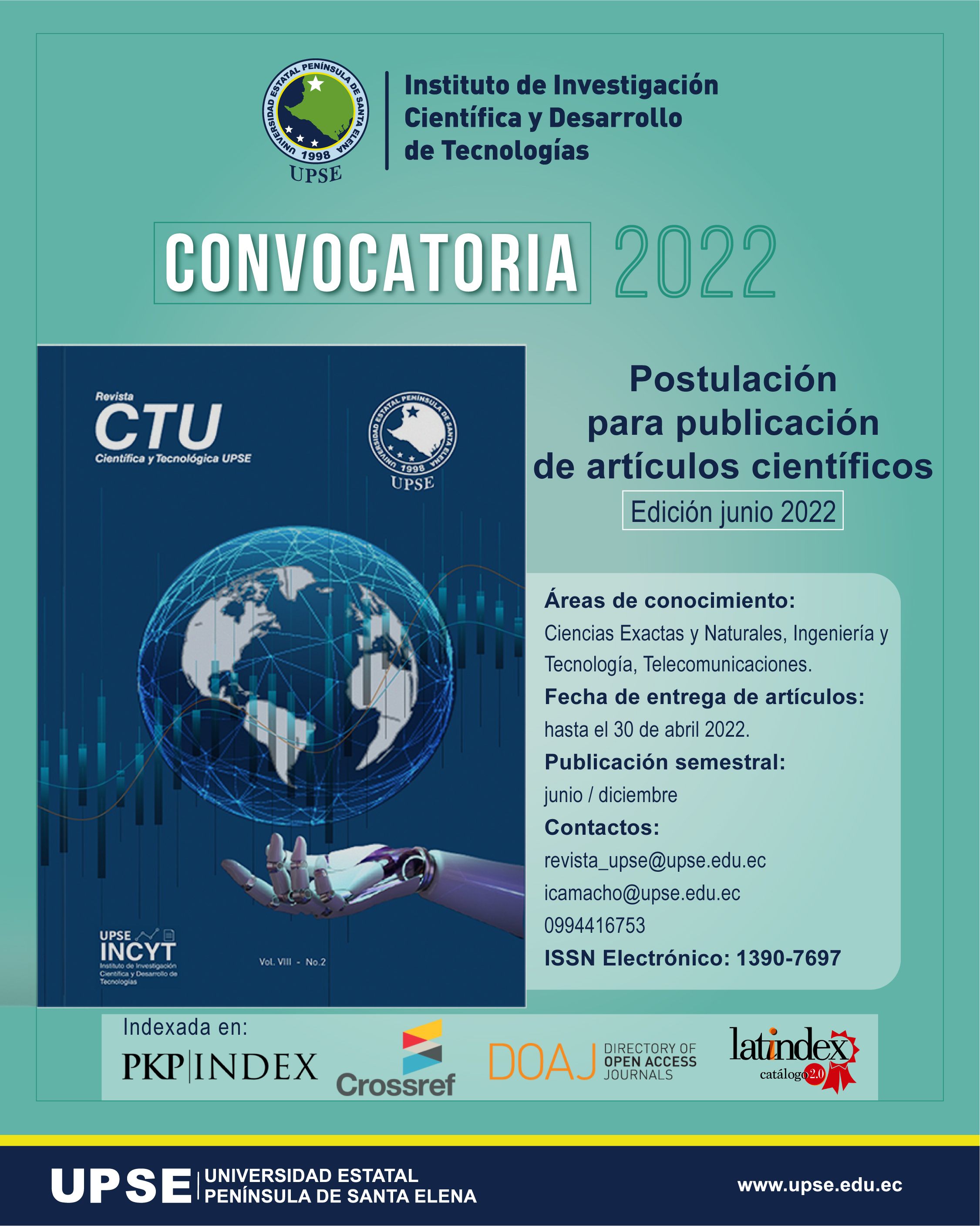 Convocatoria CTU 22 Mesa de trabajo 1