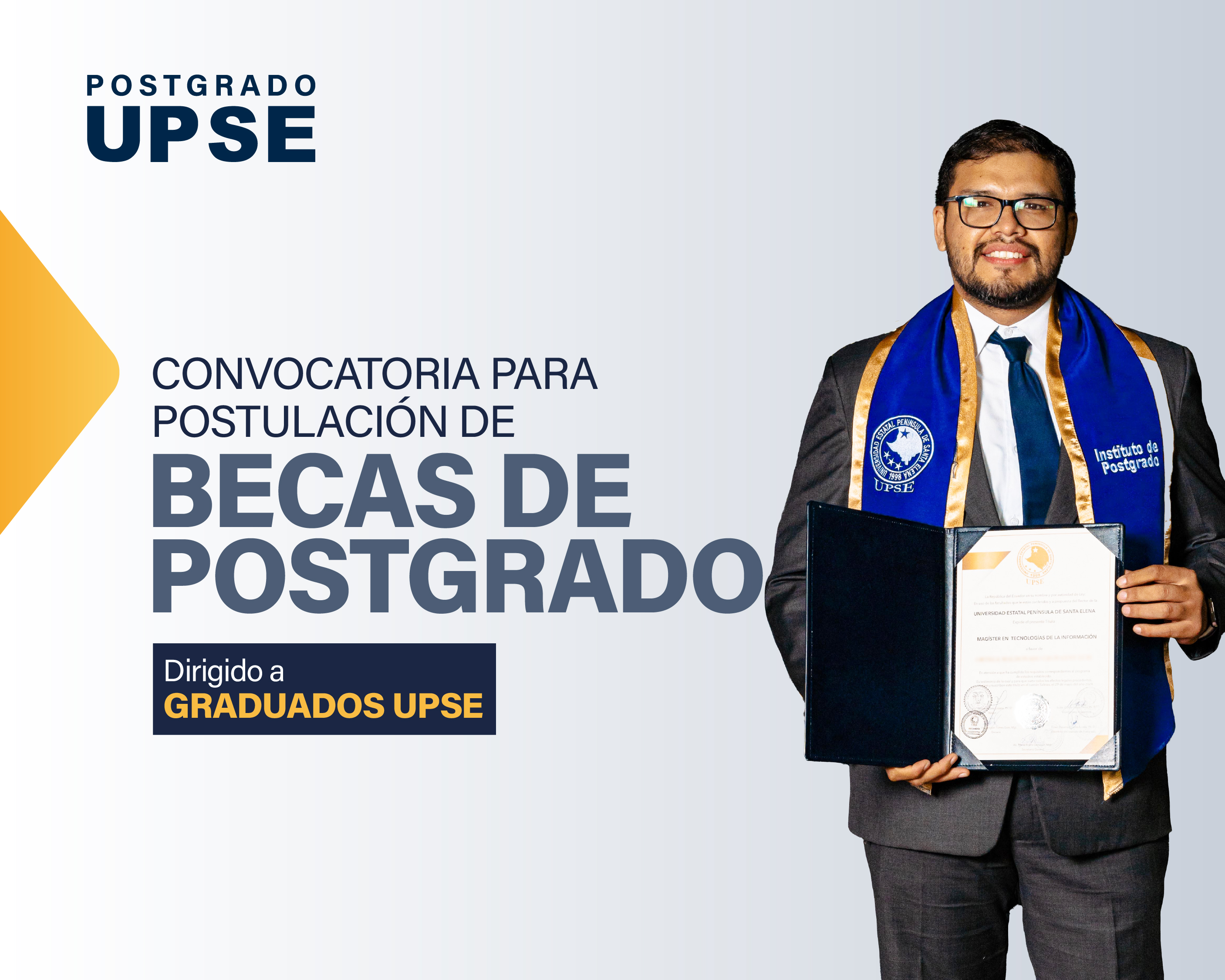CONVOCATORIA PARA POSTULACIÓN DE BECAS DE POSTGRADO 2026-1