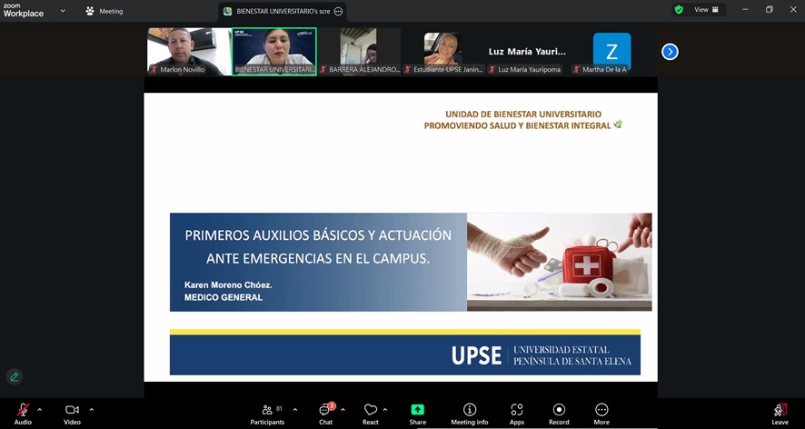 UPSE IMPULSA LA INCLUSIÓN Y LA PREVENCIÓN CON EL EVENTO “EDUCACIÓN PARA ...
