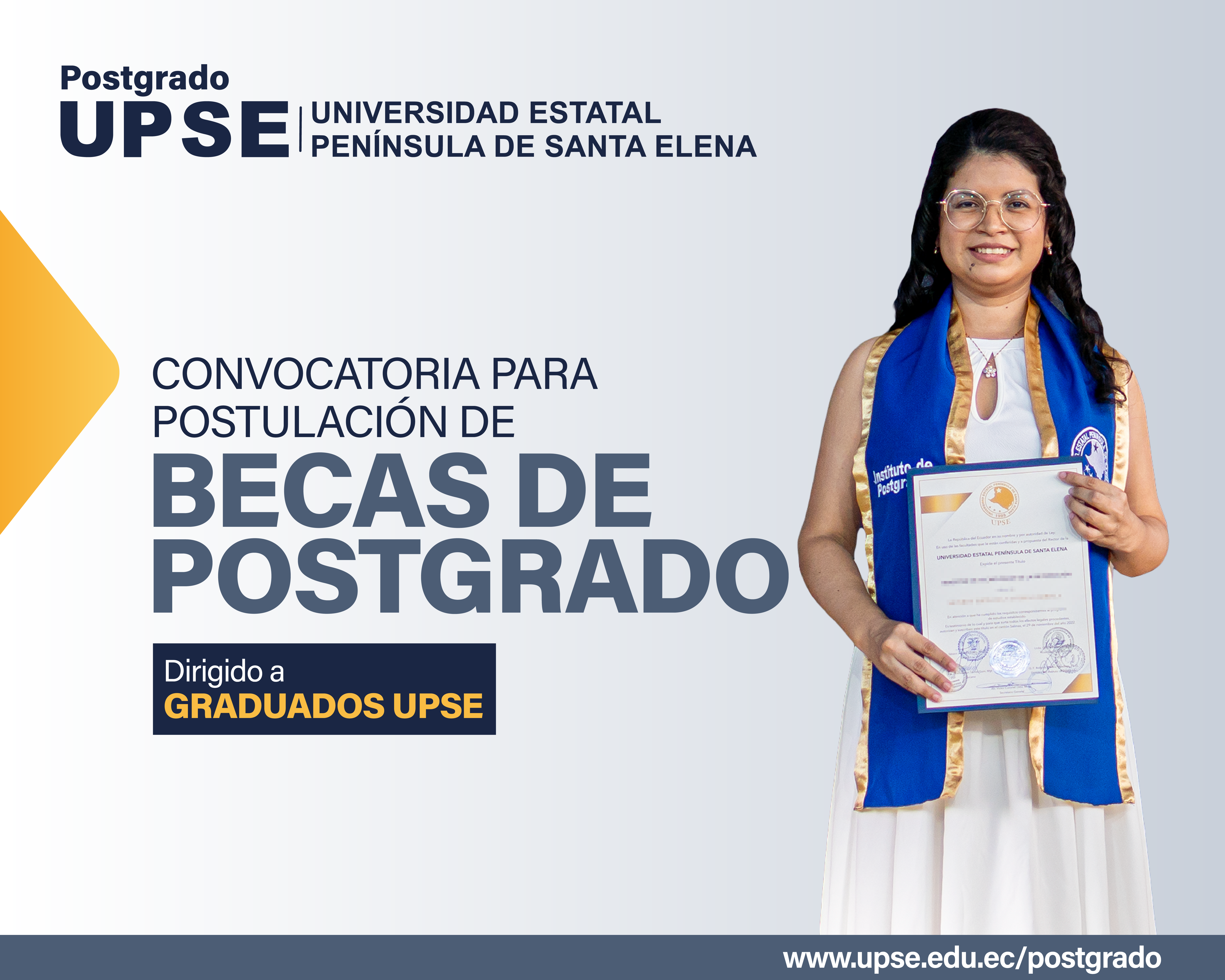 CONVOCATORIA PARA POSTULACIÓN DE BECAS DE POSTGRADO 2025-1