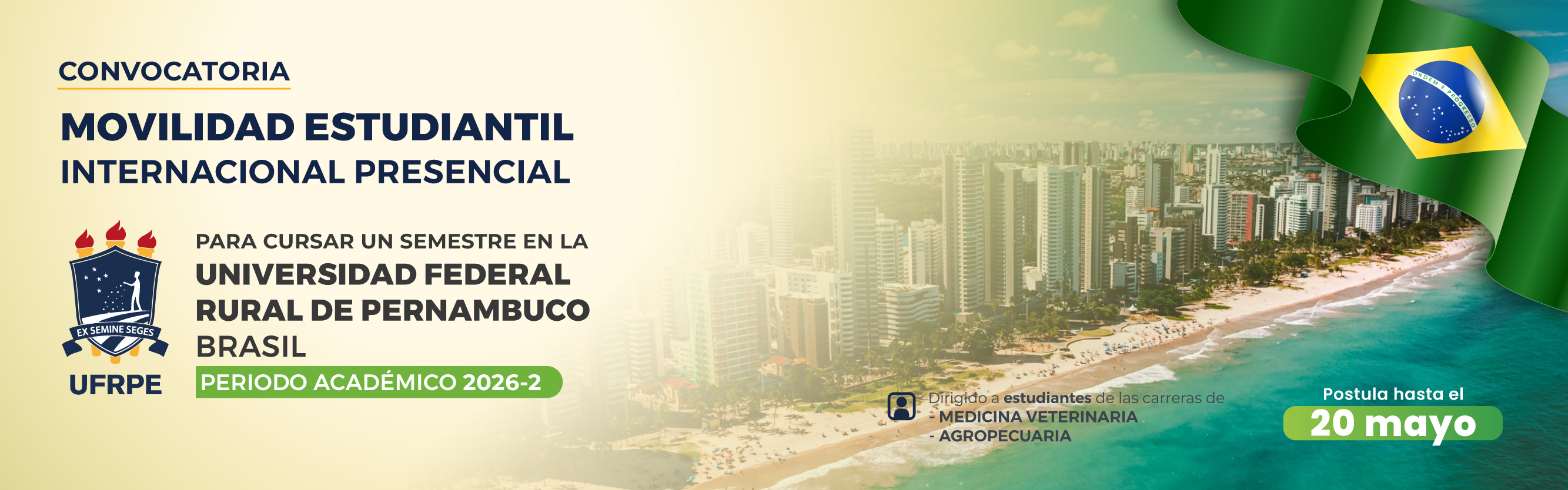CONVOCATORIA DE MOVILIDAD ESTUDIANTIL INTERNACIONAL HACIA LA ...